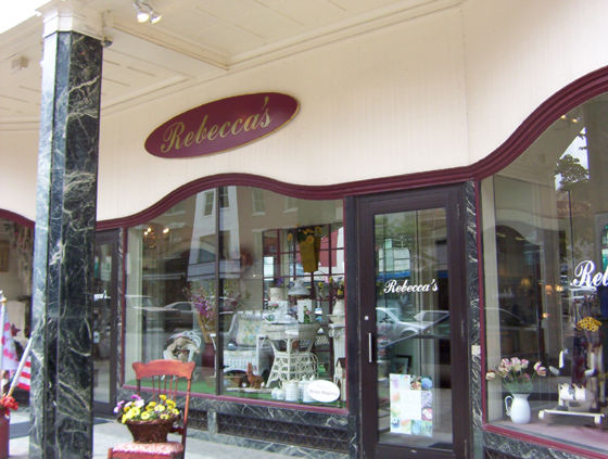 Rebecca's gift shop